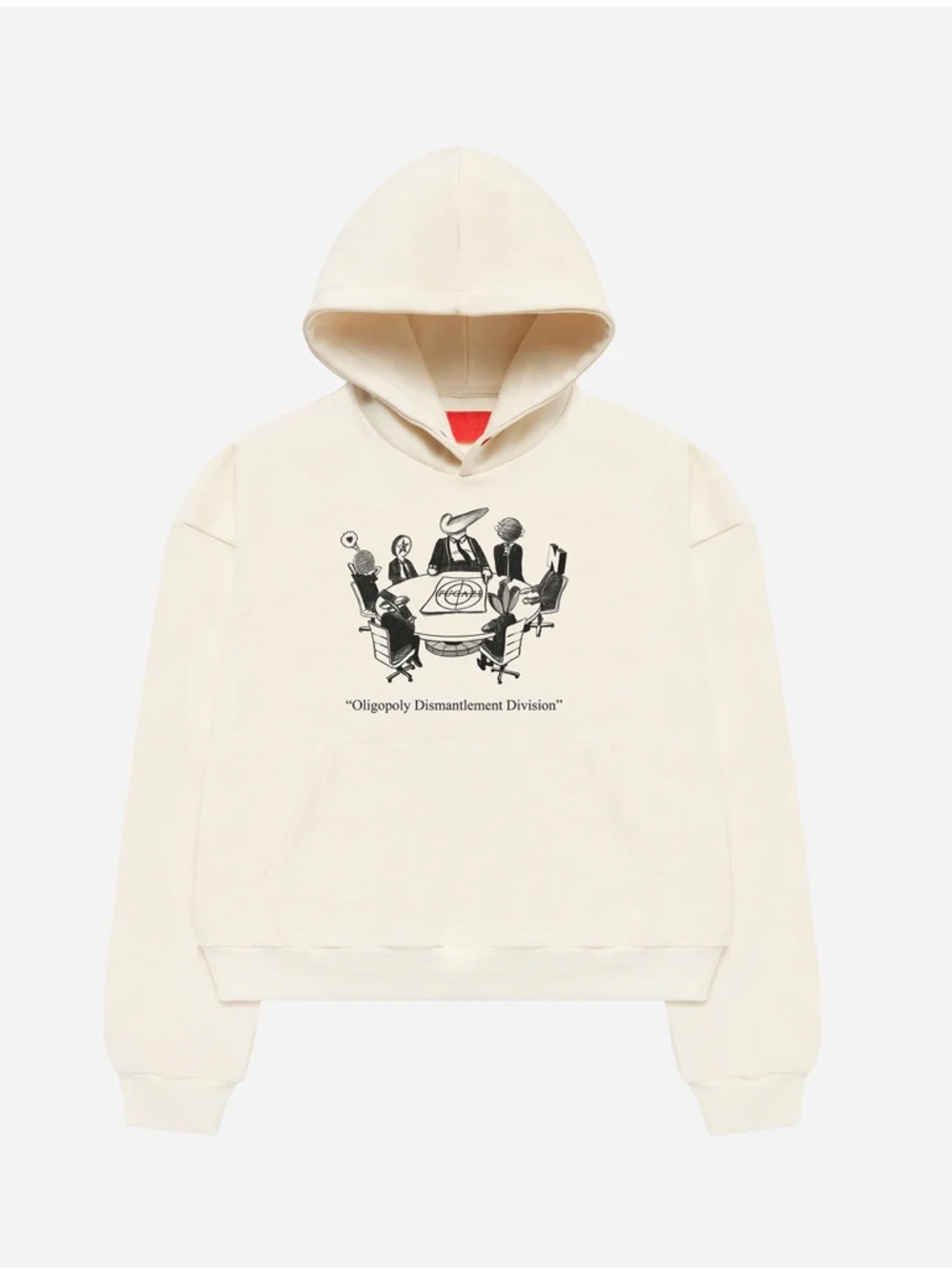 FUGAZI Oligopoly Dismantlement Division hoodie M